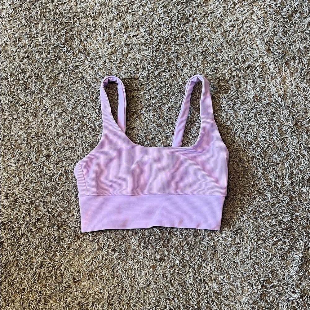 Purple beach riot leah top, size small.